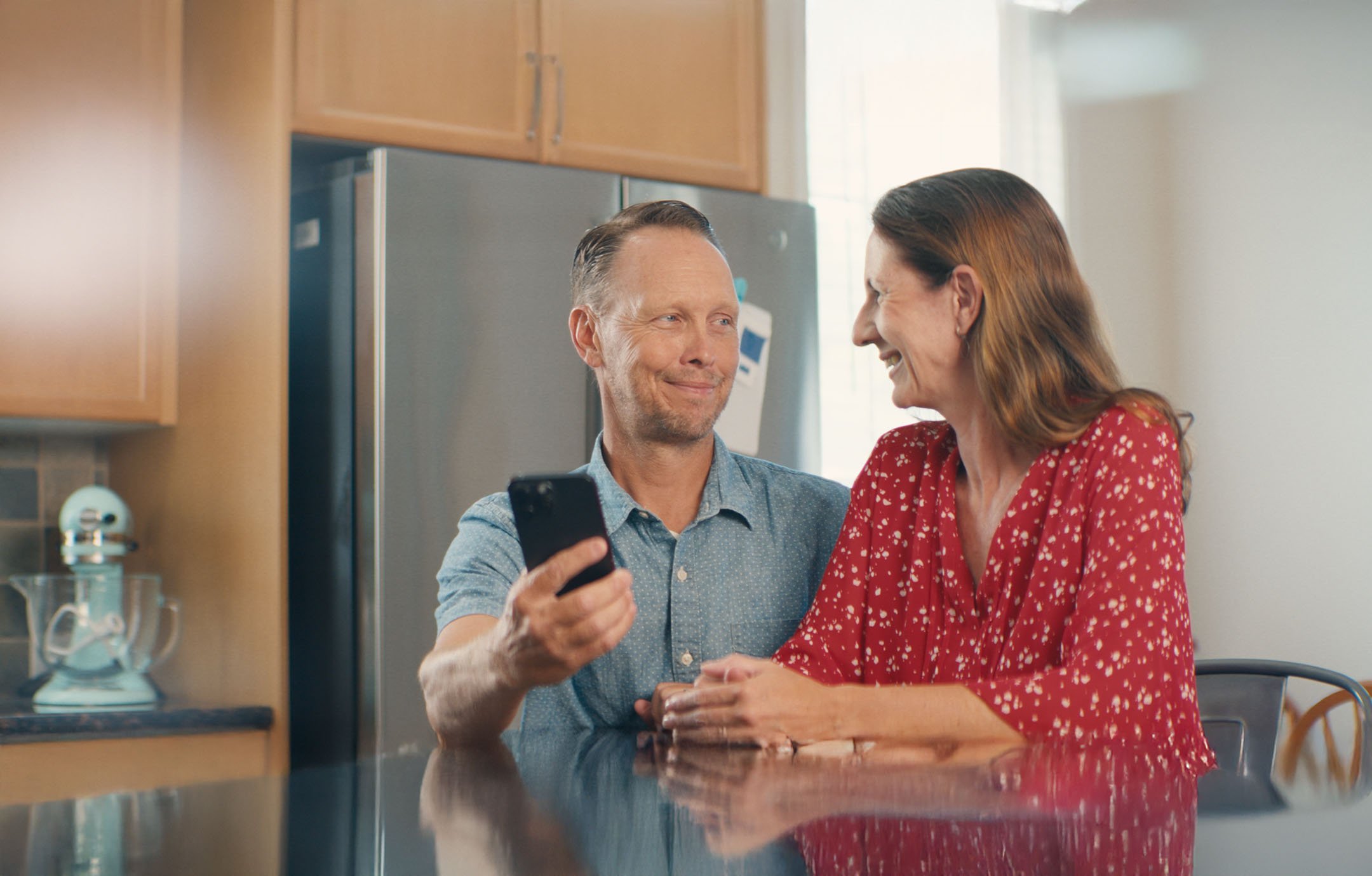 Couple at Home