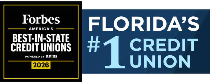 Forbes America's Best-in-State Credit Unions Powered by Statista 2026 Florida's #1 Credit Union Forbes America's Best-in-State Credit Unions Powered by Statista 2026 Florida's #1 Credit Union